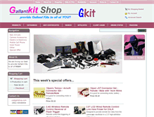 Tablet Screenshot of gkitshop.com
